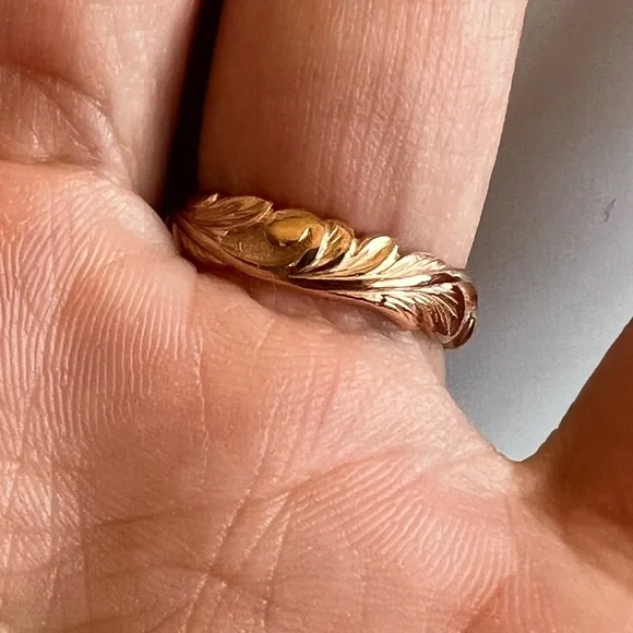 14KT Rose Gold Ring Maui Divers Jewelry